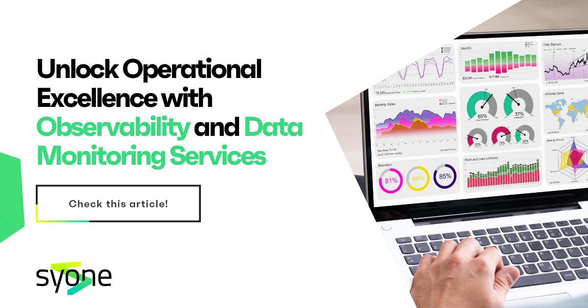 Unlock Operational Excellence with Observability and Data Monitoring Services