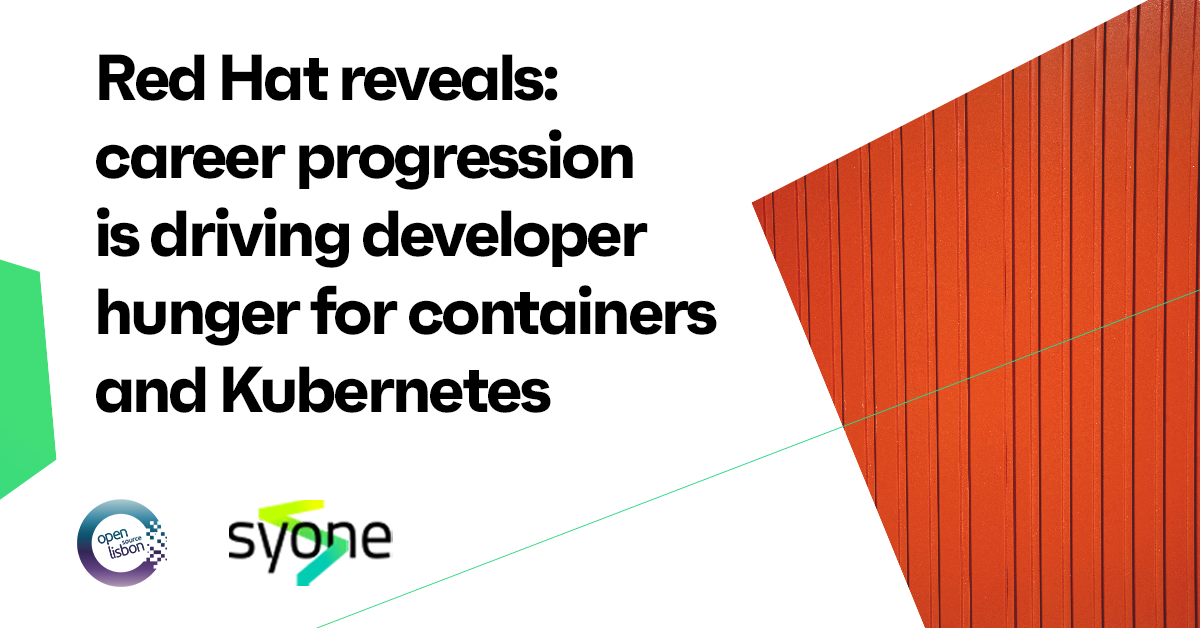 Red Hat survey reveals: career progression is driving developer hunger for containers and Kubernetes